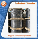6×24+7FC a galvanisé le câble métallique en acier 9mm 2500m câble de levage flexible approvisionnement personnalisé